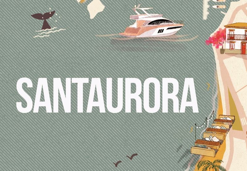 Detalle mapa santaurora